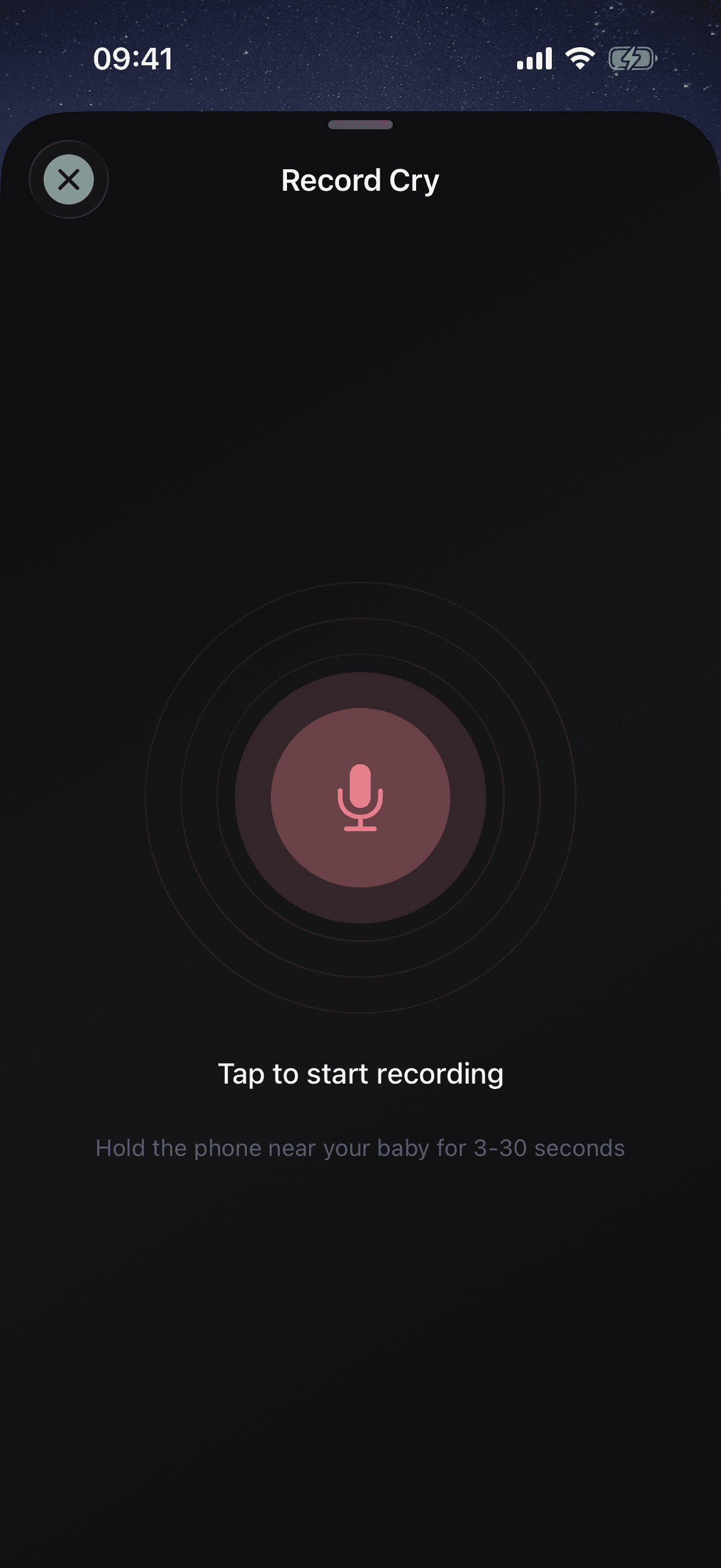 Cry analyzer