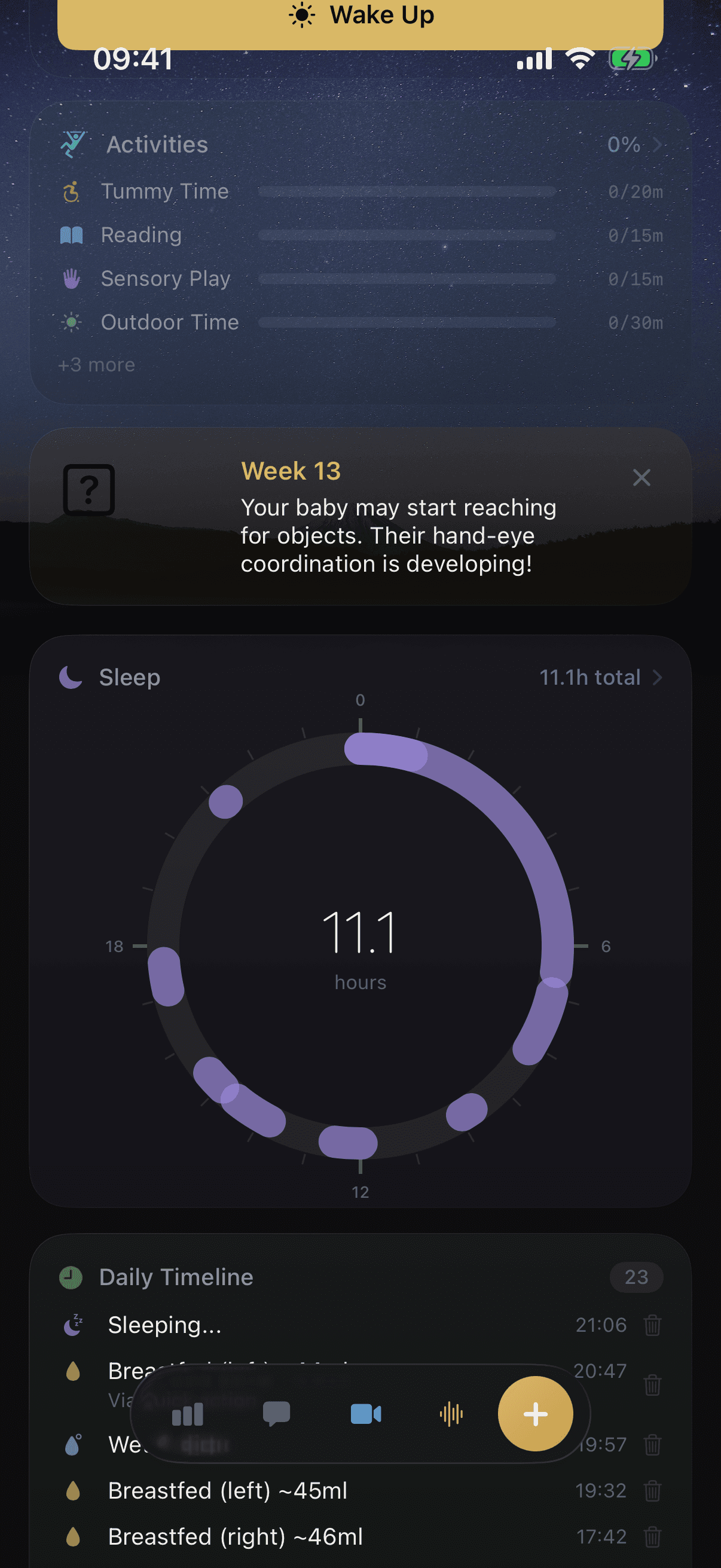 Sleep clock